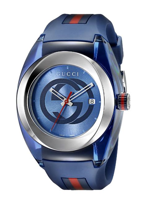 gucci sync blue watch|Gucci sync watch review.